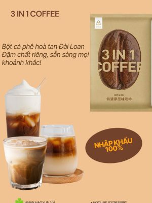 Bột vị Cafe 3 in one